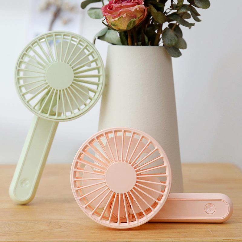 Usb Handheld Small Fan Mini Folding Portable Desk Face Charging Fan Gift Custom Manufacturer Wholesale