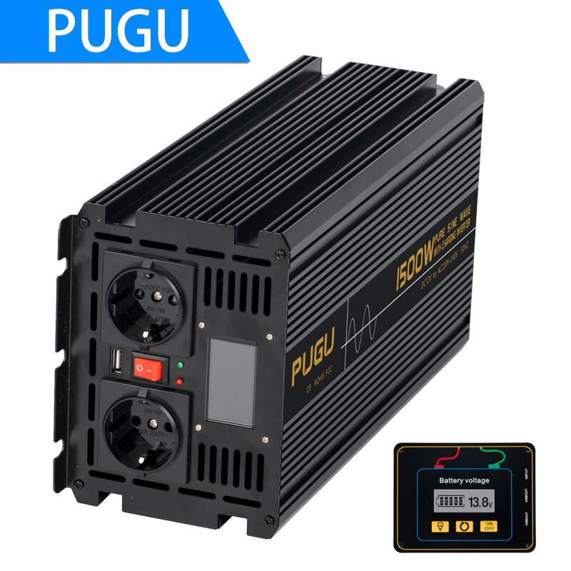 1500W pure sine wave with charging UPS inverter 12V24V to 220V with LCD liquid crystal display remote screen 1500W pure sine wave with charging UPS inverter 12V24V to 220V with LCD liquid crystal display remote screen