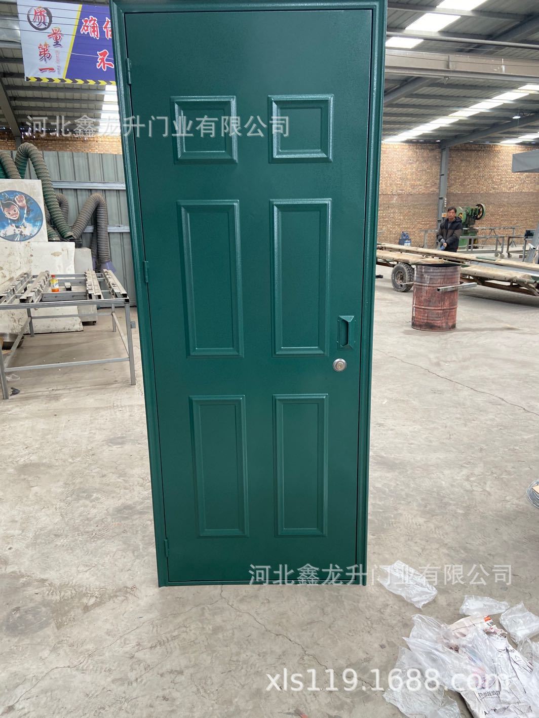 河北简易复合门厂家地下室双层门 储藏间简易防盗门铁皮复合门-阿里巴巴