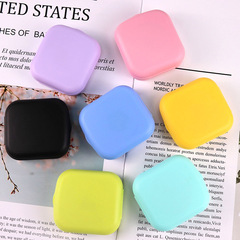 New ins style candy colored contact lens case/portable cartoon contact lens case with mirror/customized according to pictures 027