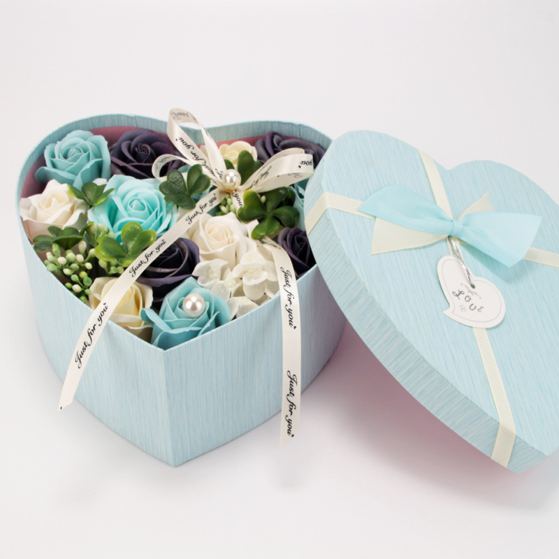 20年心形花盒 蓝7