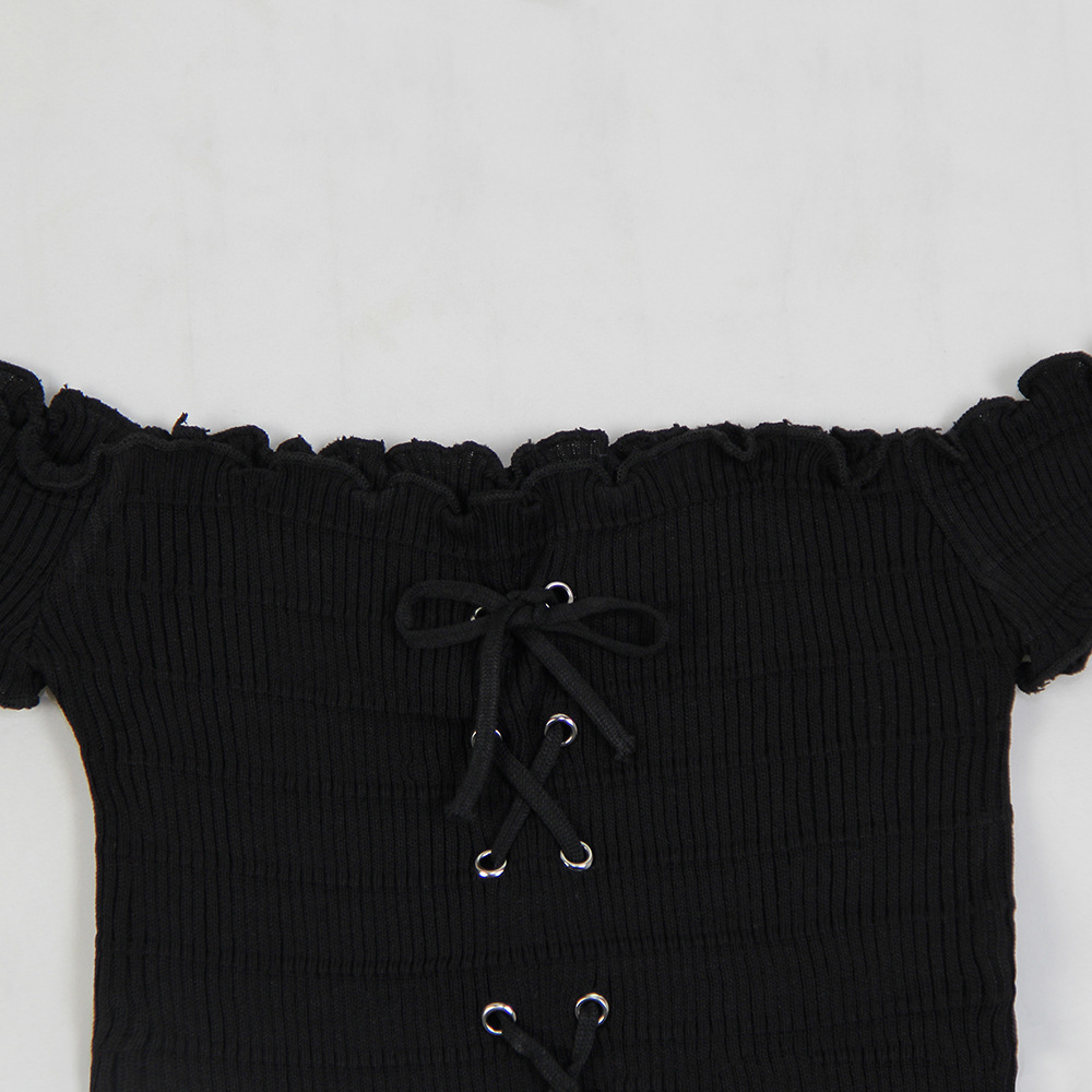 Sling Shoulder Knit Sweater Women Wholesale