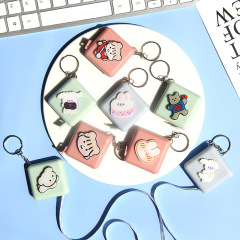 Cartoon Mini INS Ruler Acrylic Small Flexible Tape Measure Cute Three-Dimensional Measurement Dressmaker Tape Meter Stick