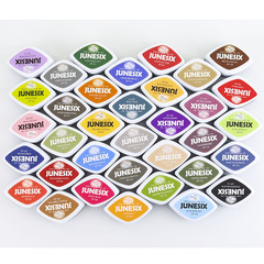 國產DIY貓眼印台學生 EP貓眼印台 EP藝術36色印泥印台