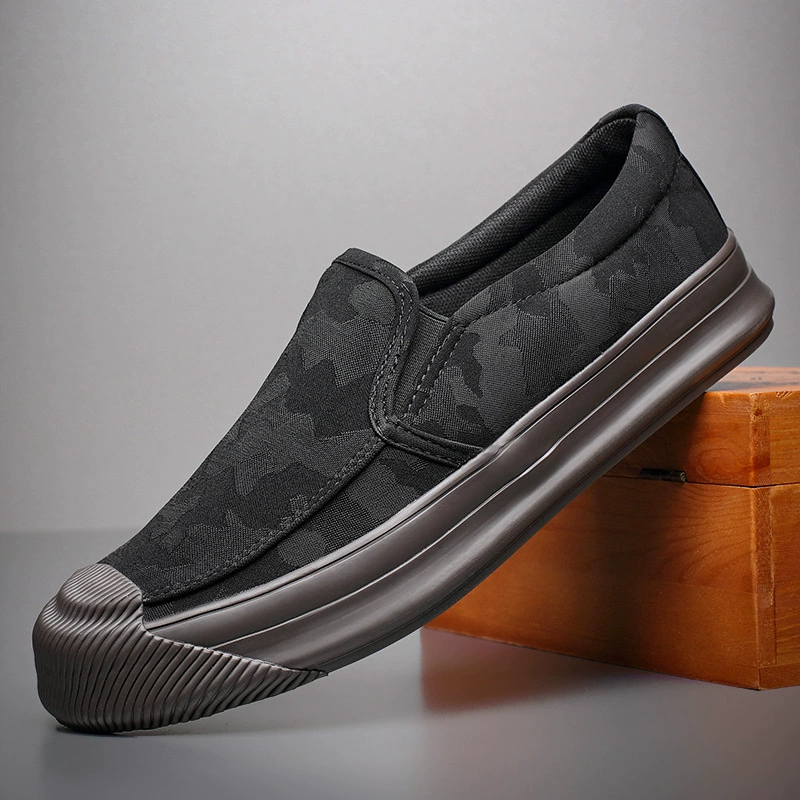 宝达 Cloth fashion camouflage sneakers, casual shoes