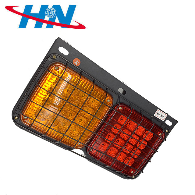 Conjunto de luz trasera LED 24V impermeable durable brillo luz trasera
