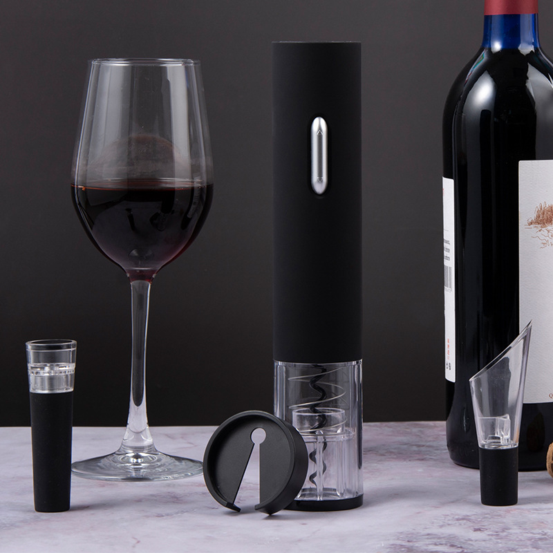 睿力厂家创意自动电动红酒开瓶器充电葡萄酒酒具启瓶器套装