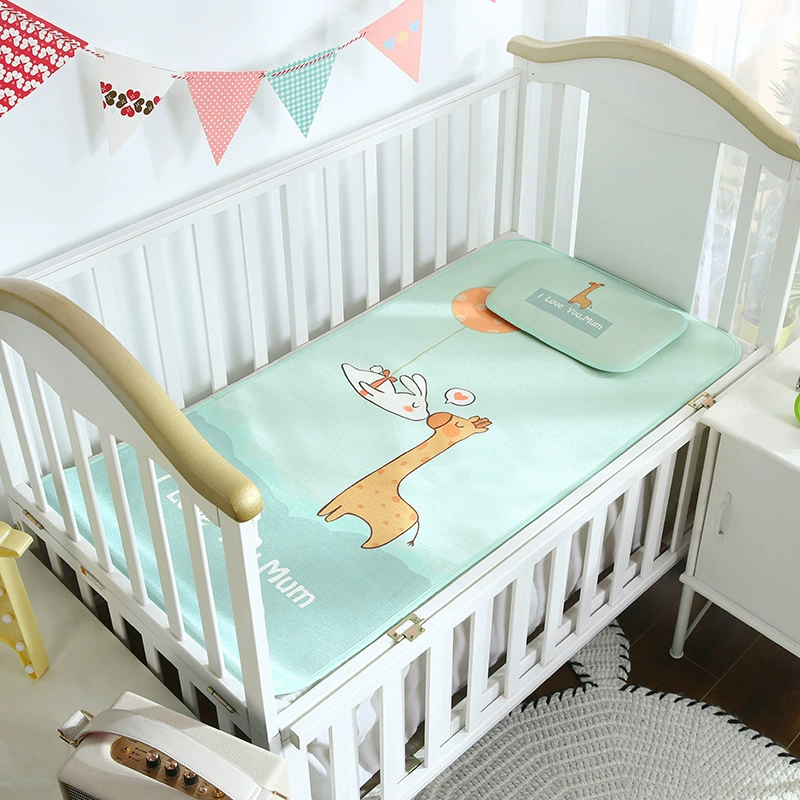 Children's silk mat for kindergarten for sleep