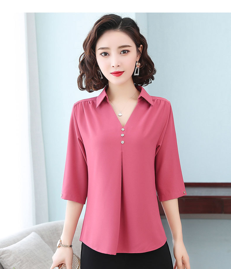 Chemisier en Mousseline de soie - Ref 3429274 Image 32