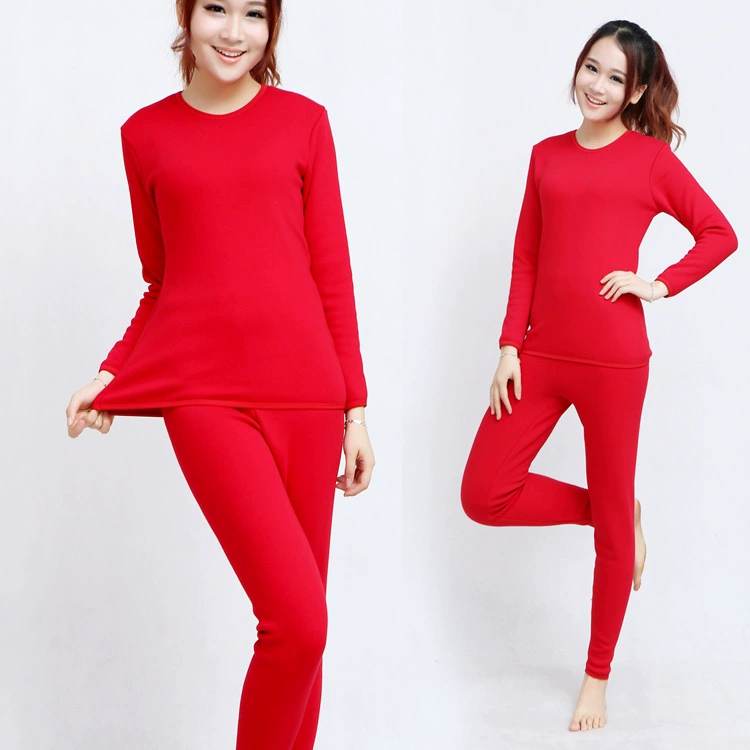 200 джинсов толстых м толстых больших размеров на флисовой подкладке утолщенное эластичное женское термобелье костюм куртка брюки Born Red