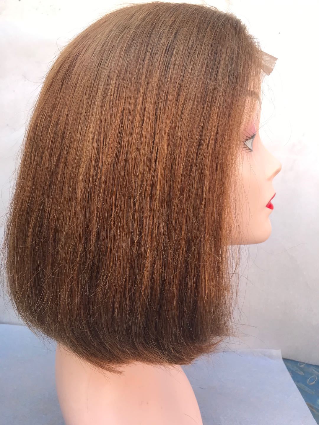 Fabricantes de gran cantidad de productos europeos y estadounidenses cubierta de cabello para mujeres pelucas de cabello para reparar la cara