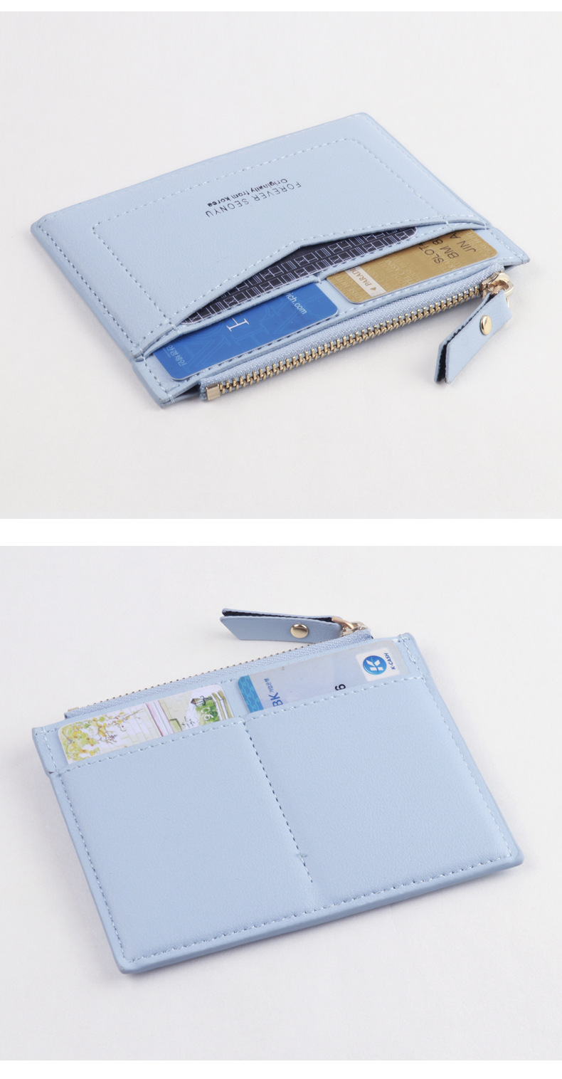 new korean  short zipper  multicard mini wallet wholesalepicture7