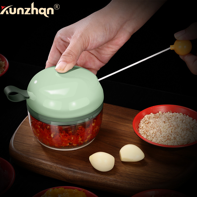 Manual Grinder Household Small Mini Garlic Grinder Ginger Minced Pepper Garlic Artifact Factory Direct Sale