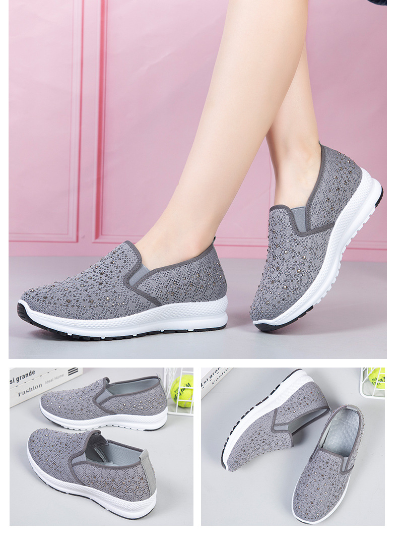 Damen-Sportschuhe, Tennisschuhe, Sneakers, Mesh-Leinen, leicht zu reinigen, bequeme, atmungsaktive Schuhe_voghion.com