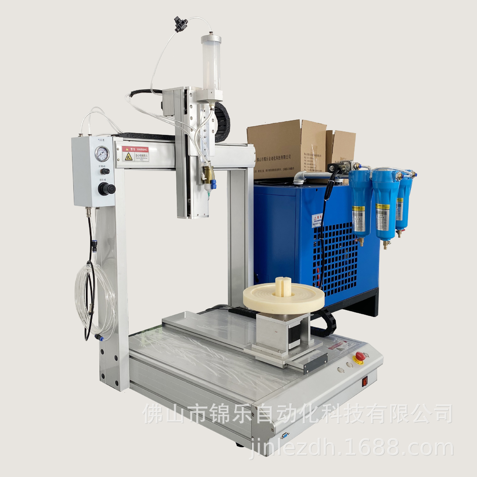 全自动硅胶玻璃胶ab胶uv胶点胶机 平台式三轴四轴点滴胶机 厂家