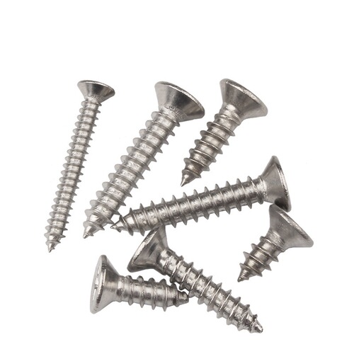 304 stainless steel self-tapping screws countersunk head cross screws KA precision electronic flat head self-tapping screws M2M3M4M5M6