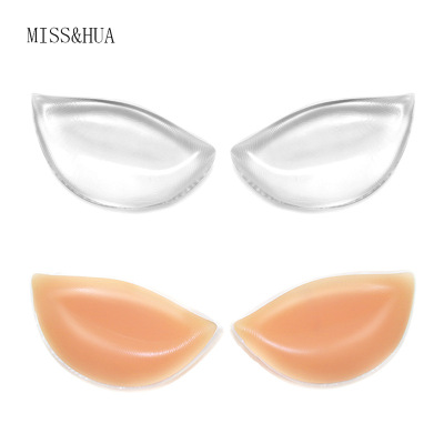 Bras Illustration Boiled dumplings Sternum Underwear invisible Cushion Small chest Gather Bikini Silicone pad Bare