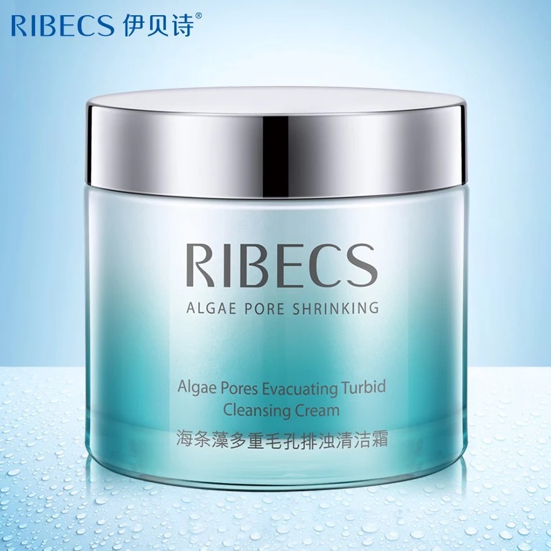 伊贝诗海条藻多重毛孔排浊清洁霜深层清洁补水保湿清爽滋润清洁霜