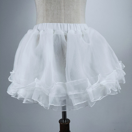 Foreign trade children's dress skirt, underskirt, girls' tutu skirt, bottoming skirt, daily violence skirt, lined boneless skirt