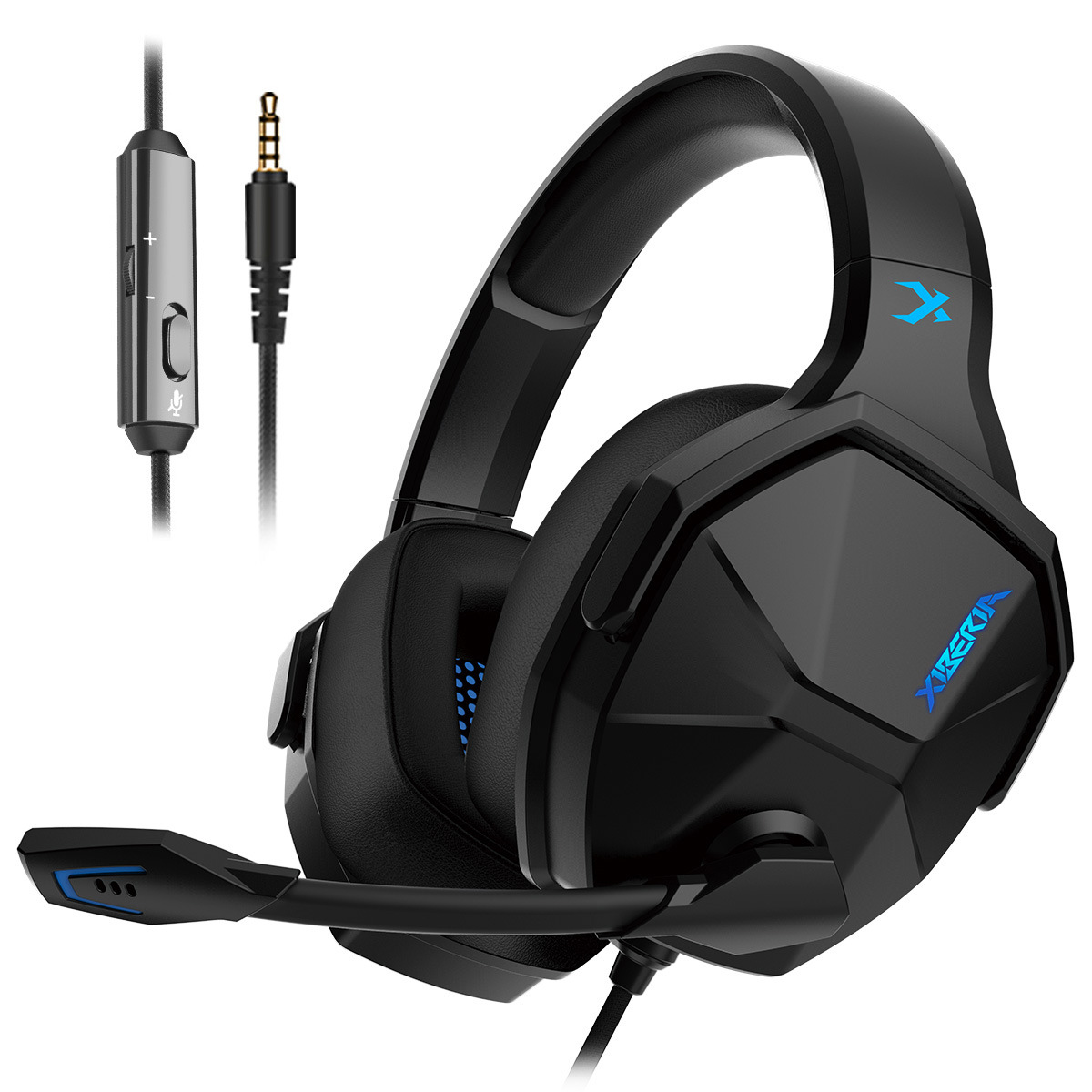 Gaming Wired USB Computer Phone Headset