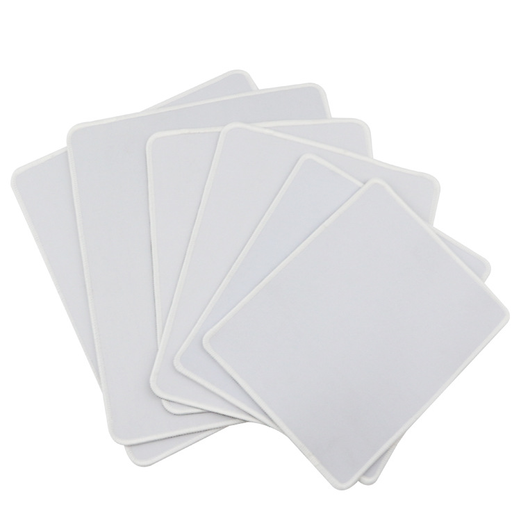 Alfombrilla de ratón de publicidad alfombrilla de ratón al por mayor en blanco alfombrilla de ratón bloqueo impermeable alfombrilla de ratón de transferencia térmica