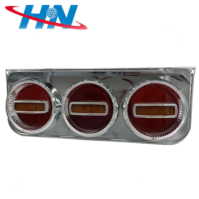 Coche camión bomba camión remolque impermeable durable anti-Smashing 24V luz de freno de la luz trasera del camión se convierte en LED montaje de la luz trasera