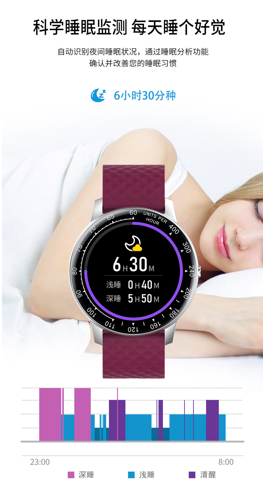 Montre sport Rappel intelligent - Ref 3439601 Image 25