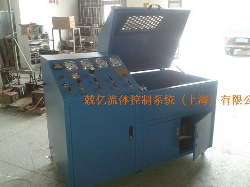 上海航空软管气密性泄漏测试台_200MPa航空软管气密性泄漏试验机