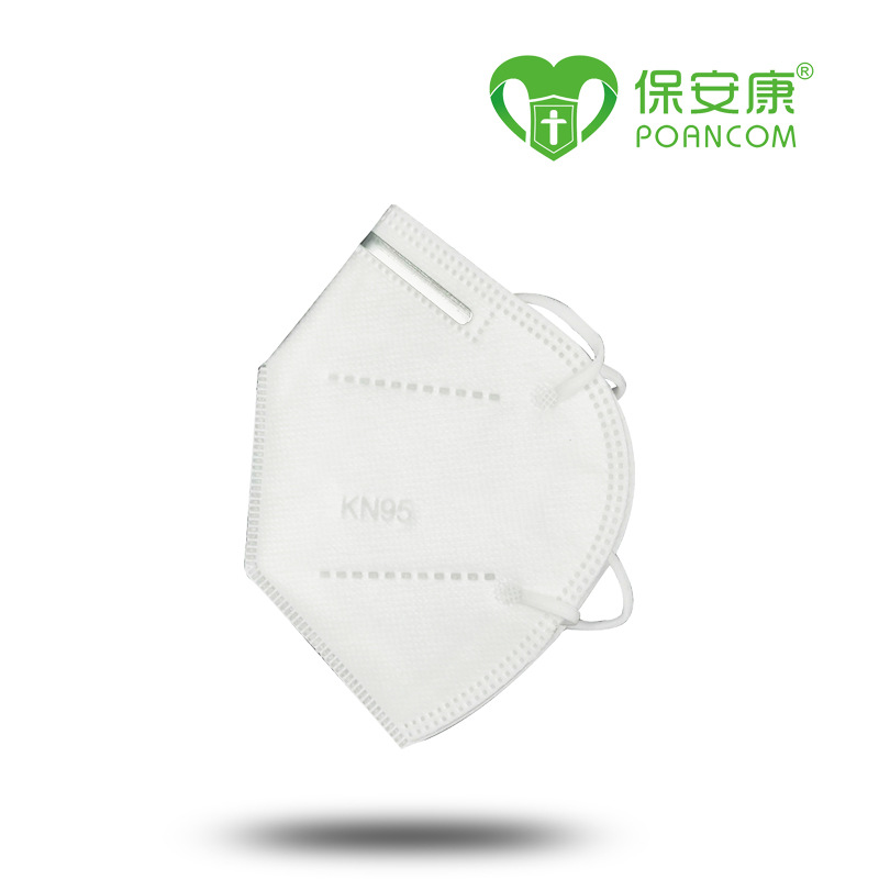 自产自销保安康KN95无纺布熔喷布热风棉四层五层防飞沫一次性口罩