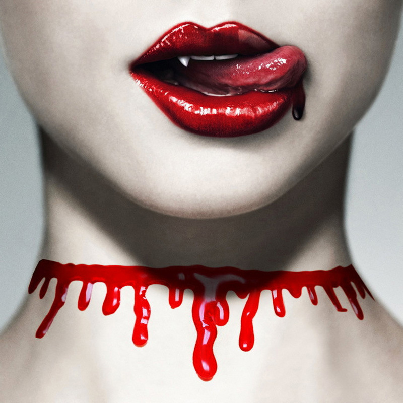 Halloween Gothic Exaggerated Blood Stains Rubber Party Decorative Props display picture 2