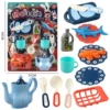 53209 Charming blue [Sweetheart Kitchen] set with ceiling mounted floor stall toys