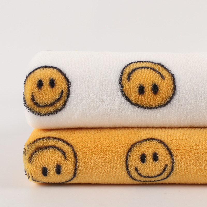 笑脸双面印花珊瑚绒 全涤经编单面针织绒布保暖卫衣家居服面料
