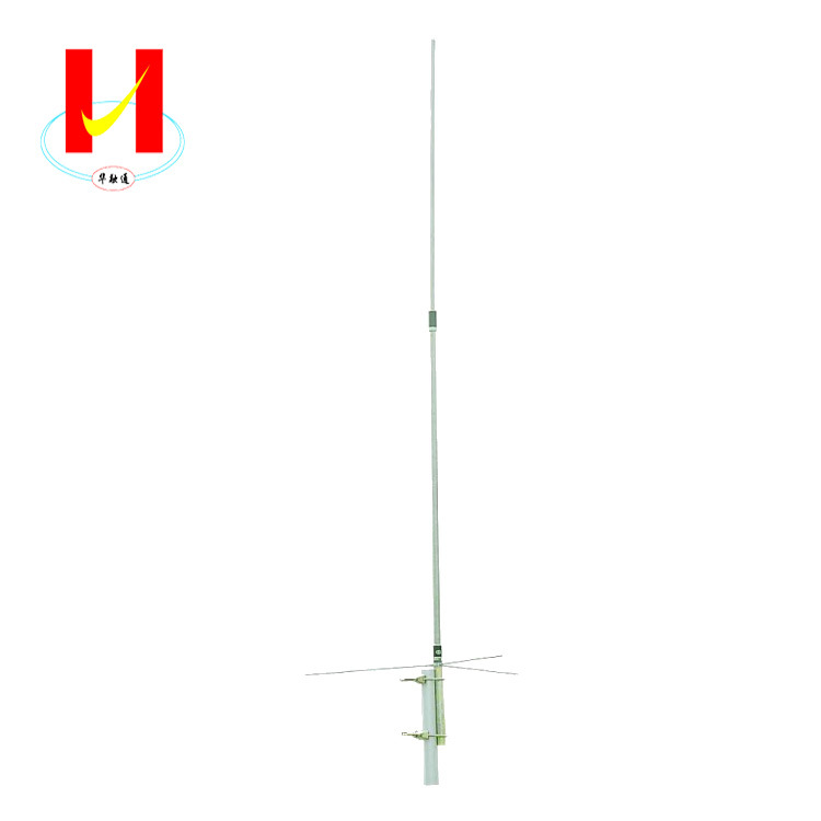直销VHF 150MHz 3.3米带地网杆全向天线2节或3节铝合金天线