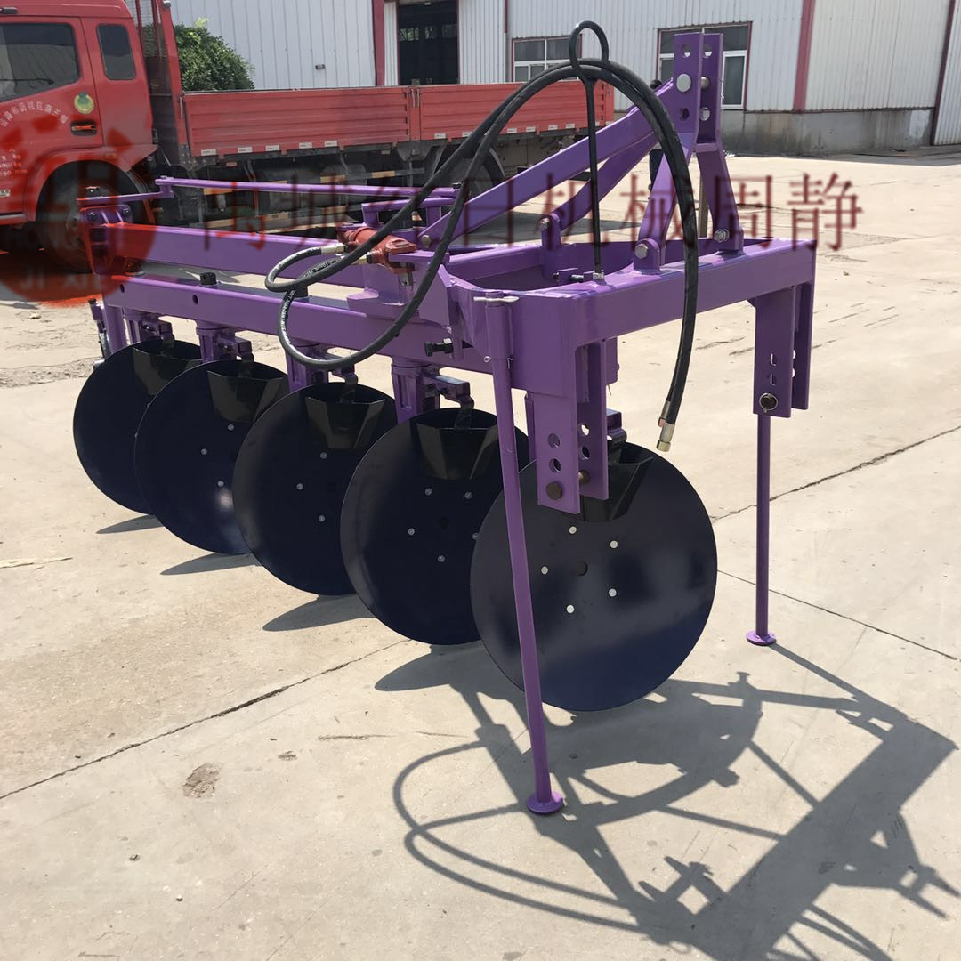 4片液压双向圆盘犁  双向整地圆盘犁  出口锰钢犁片710圆盘犁