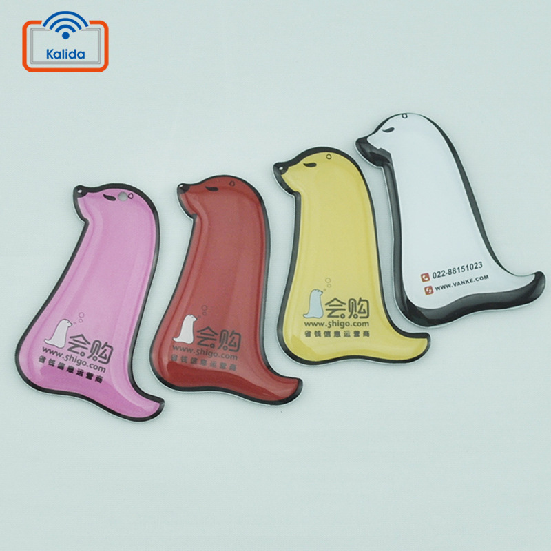 制作水晶滴胶卡门禁卡IC卡 会员卡滴塑钥匙扣卡小区业主水滴卡