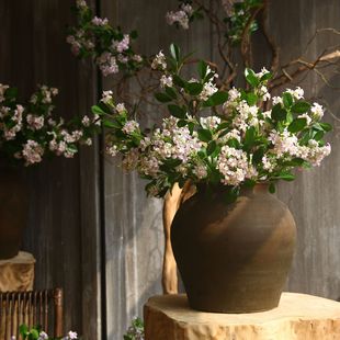 Single branches thousands of miles of fragrant mountain incense Wuli Township crossing mountain incense flower fake flower home decoration living room ornaments