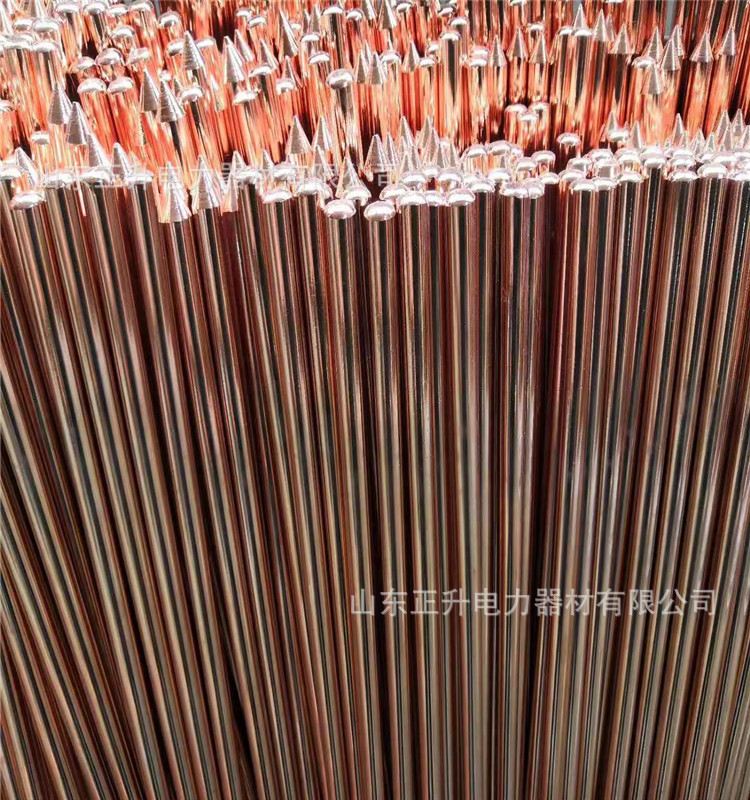 山东正升电力器材批发零售镀铜扁钢 铜包铜 铜包钢圆线