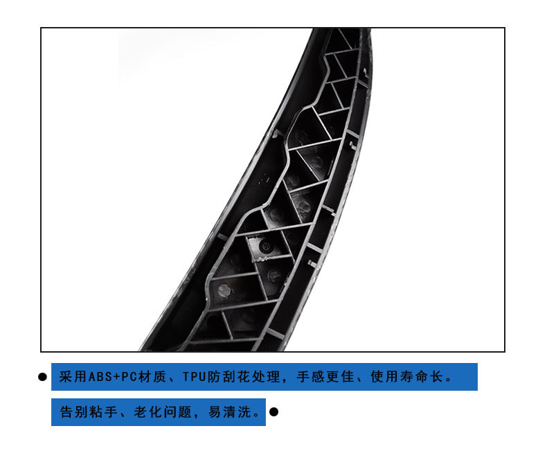 Suitable for BMW X5 inner handle E70 door inner handle X6 inner handle E71 door handle carbon fiber inner handle