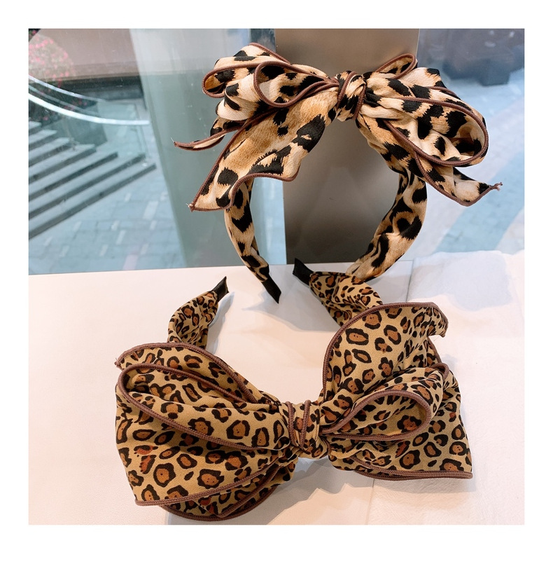 120g Weight Headwear Classification Festival Occasion Geometric, Lattice Pattern Women'S Gender Retro Style Red, Green, Blue, Yellow, Black Color Korean Retro Style Leopard Print Headband 26
