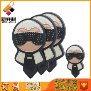 厂家直销卡通PU魔术贴章仔刺绣背胶衣服大补丁贴绣花章仔厂家定制-阿里巴巴