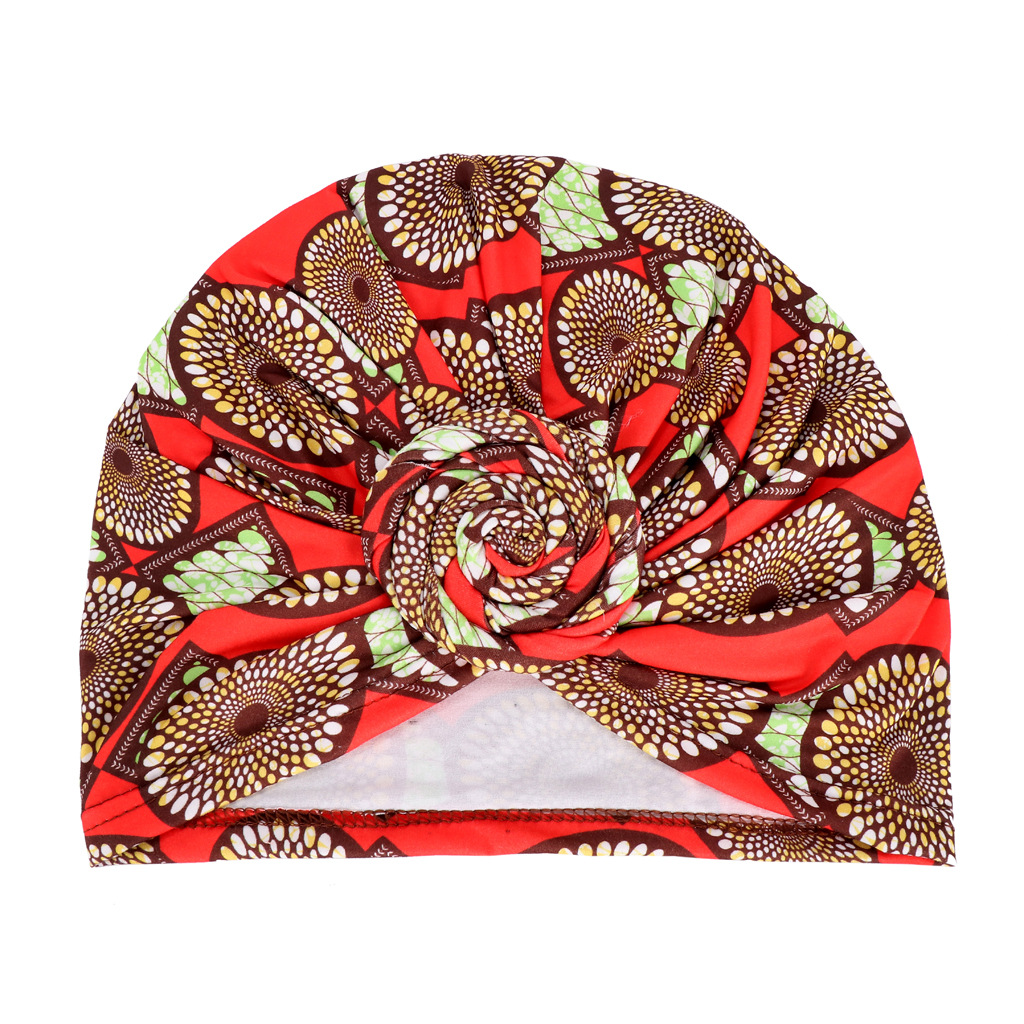 Spiral Turban Multicolor Cap display picture 6
