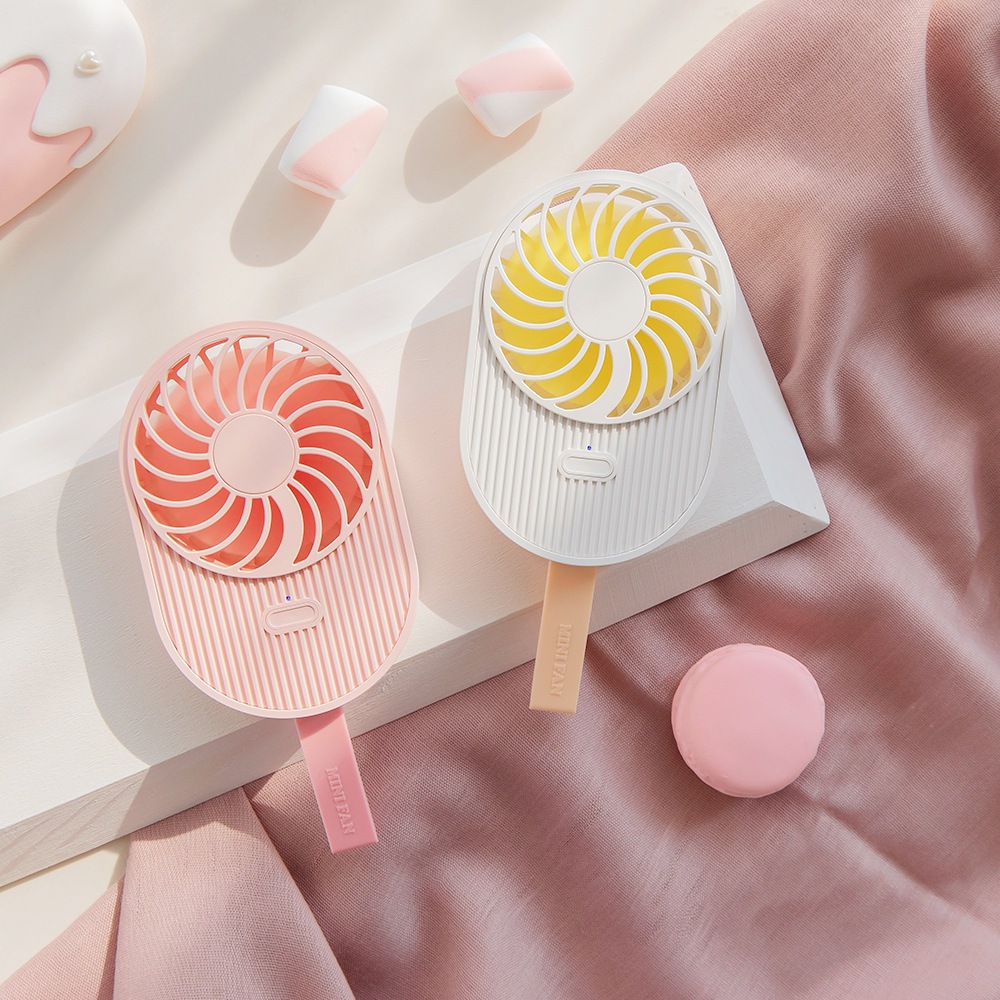 2020新款雪糕风扇超薄口袋迷你usb学生儿童手持抖音小电风扇厂家