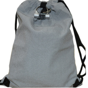 Factory Customized Anti-Cut Lockable Anti-Theft Bag Outdoor Drawstring Backpack Backpack Anti-Cut Fabric Protective Bag