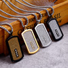 Trend pendant stainless steel, fashionable necklace, simple and elegant design