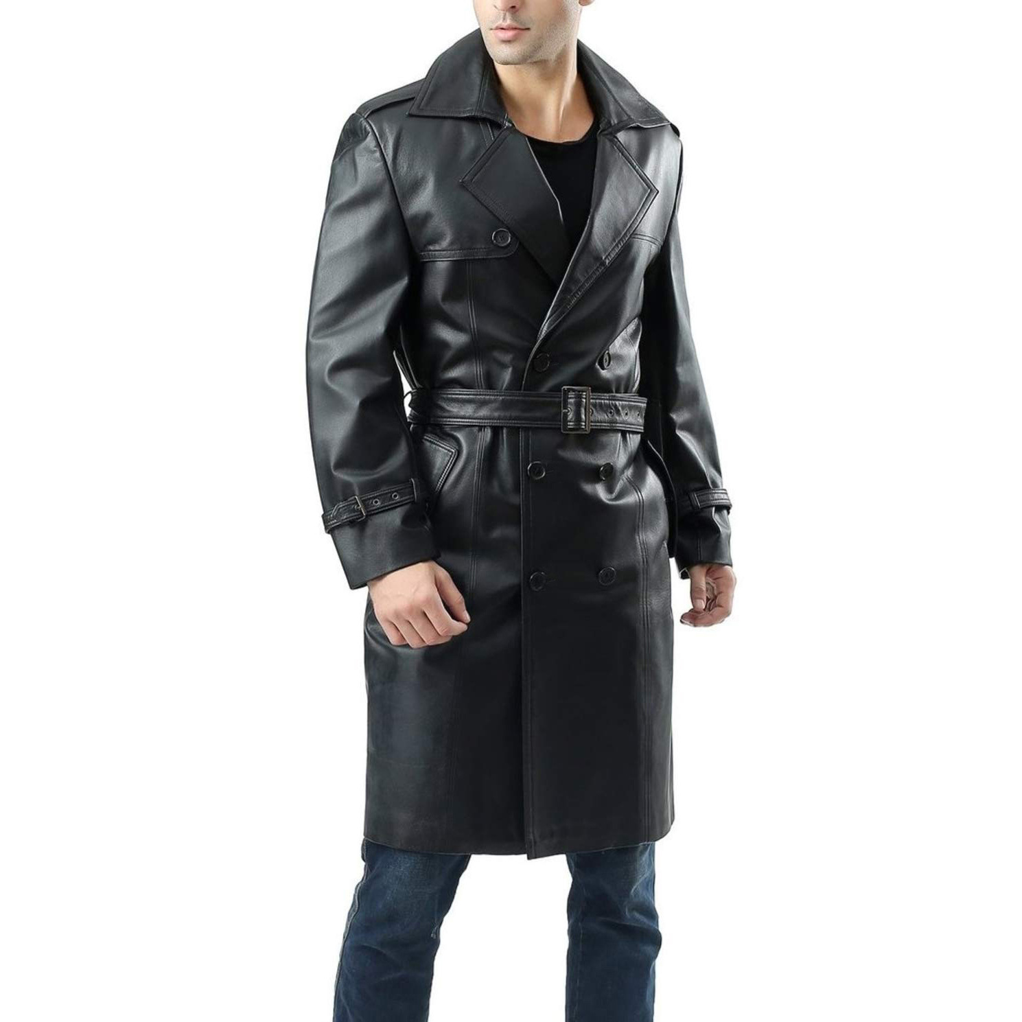 Veste en cuir homme - Ref 3443778 Image 2