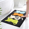 TOILET Shower Room Doormat water uptake Non-slip mats carpet register and obtain a residence permit bedroom kitchen The door door mat Cross border On behalf of