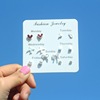 Fashionable earrings, internet celebrity, Korean style, simple and elegant design