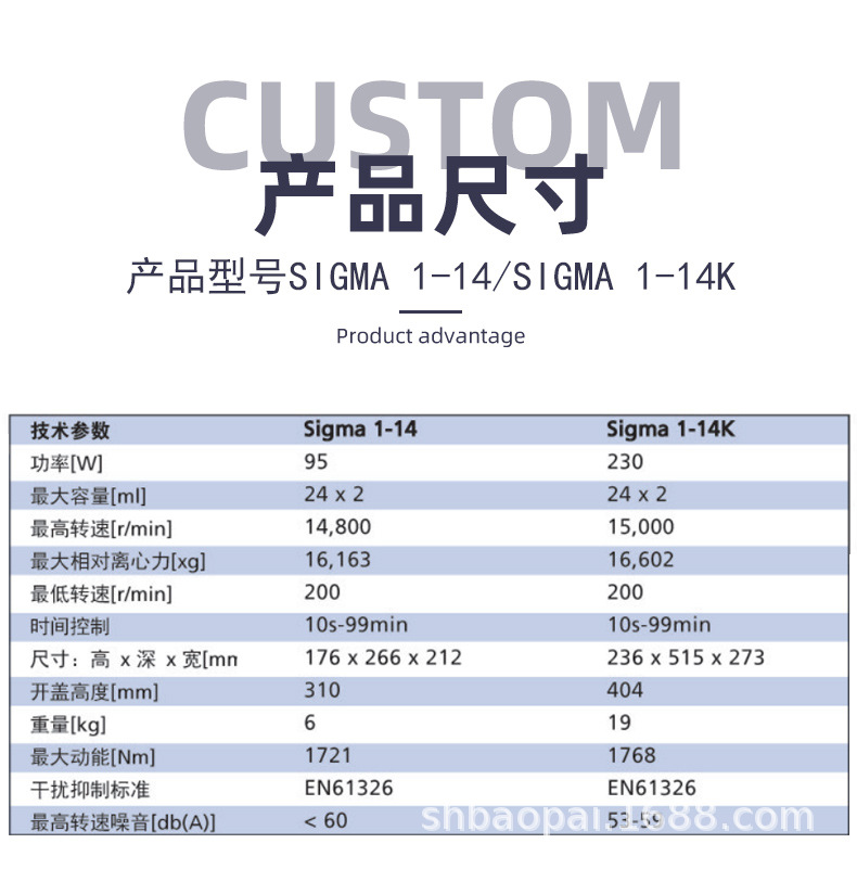 SIGMA离心机西格玛1-14/16实验室3k15小型台式高速微量离心机-阿里巴巴