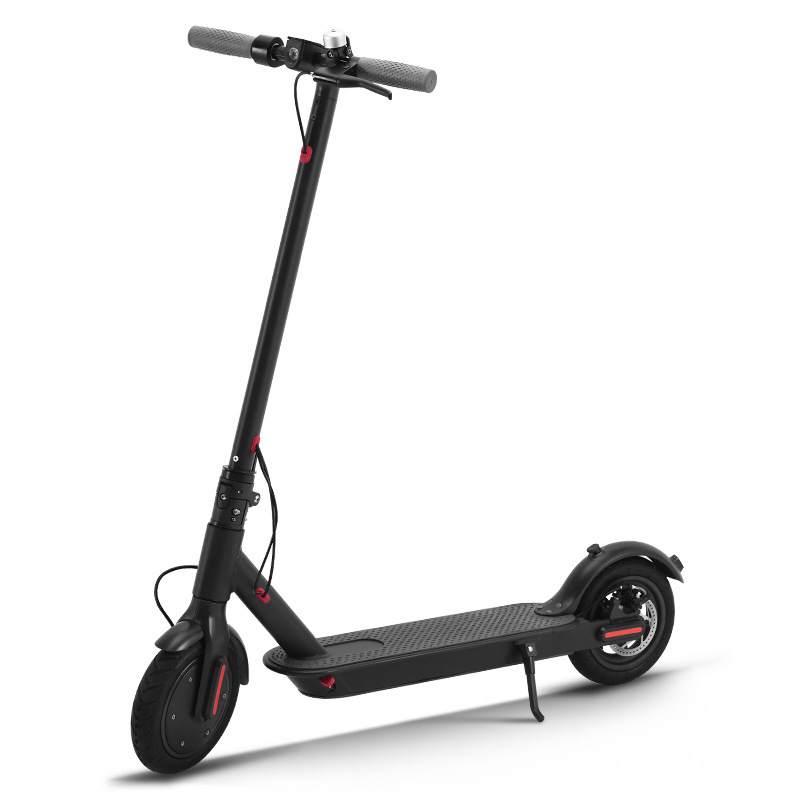 Electric scooter folding long endurance station riding electric car lithium battery light two-wheel lithium battery scooter source