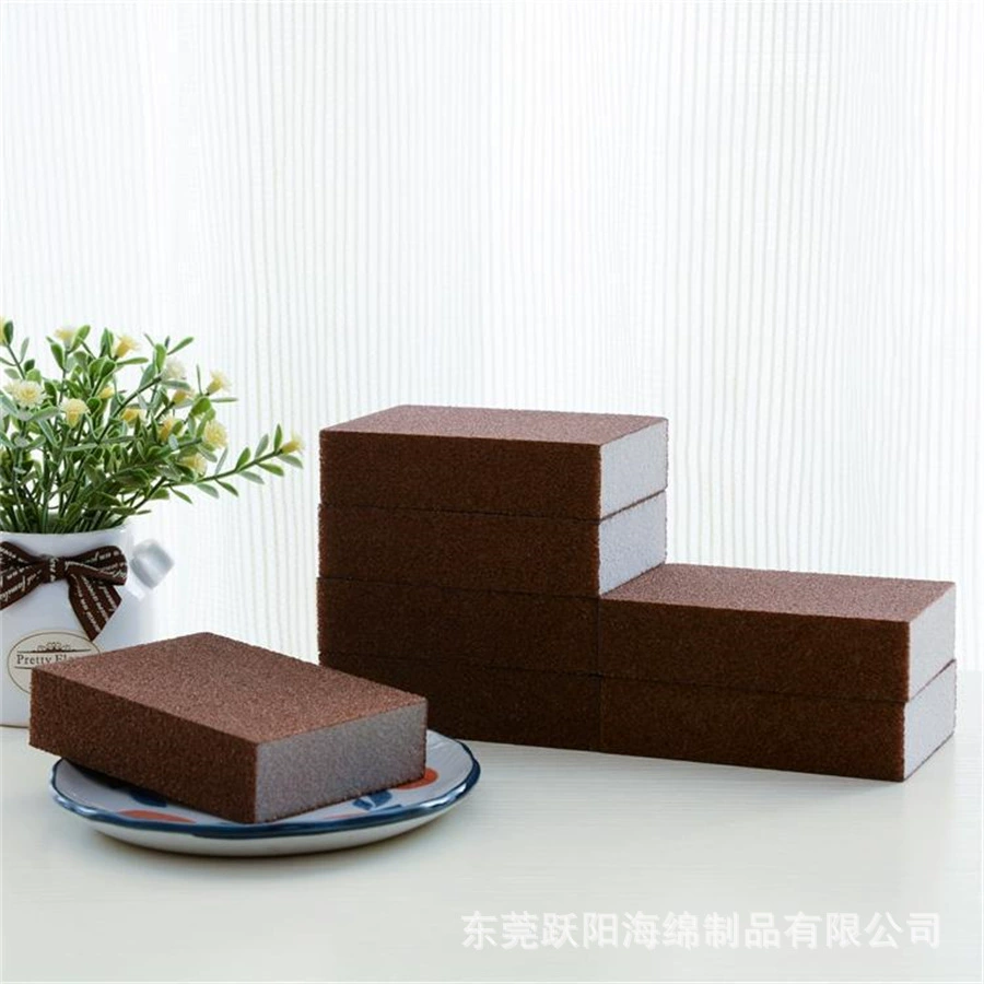 Заводская поставка Карборундовая губка Кухня мытье посуды очистка обеззараживание мытье горшка дно грязь губка